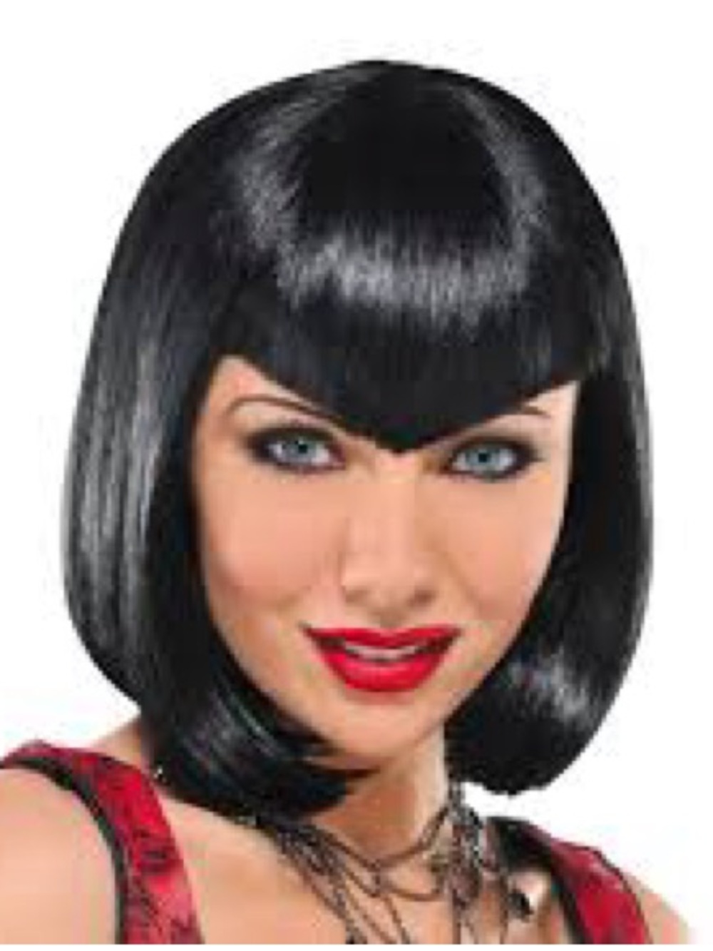 Classic Short Bob Women's Wig in Black